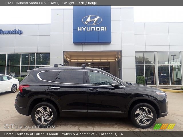 2023 Hyundai Santa Fe SEL AWD in Twilight Black