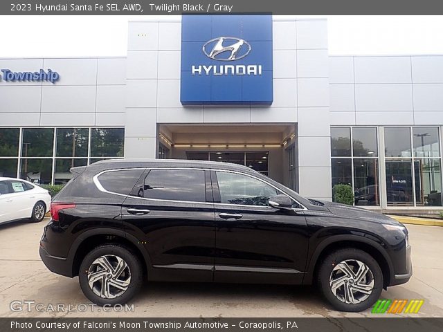 2023 Hyundai Santa Fe SEL AWD in Twilight Black