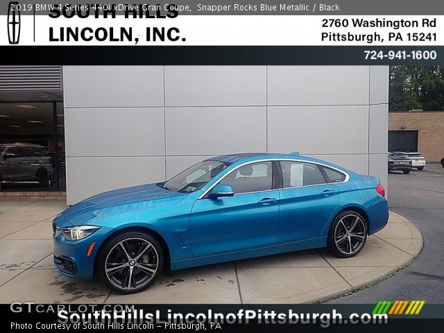 2019 BMW 4 Series 440i xDrive Gran Coupe in Snapper Rocks Blue Metallic
