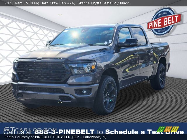 2023 Ram 1500 Big Horn Crew Cab 4x4 in Granite Crystal Metallic