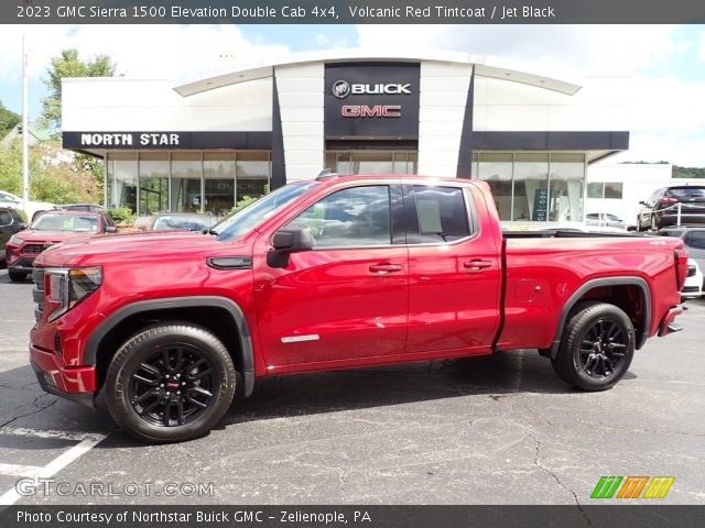2023 GMC Sierra 1500 Elevation Double Cab 4x4 in Volcanic Red Tintcoat