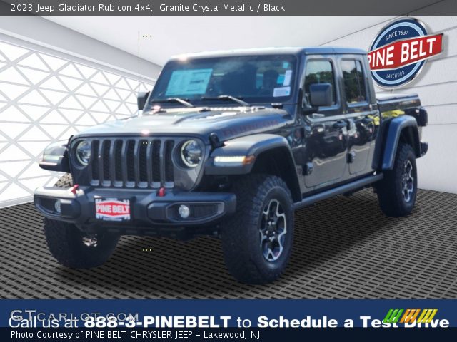 2023 Jeep Gladiator Rubicon 4x4 in Granite Crystal Metallic