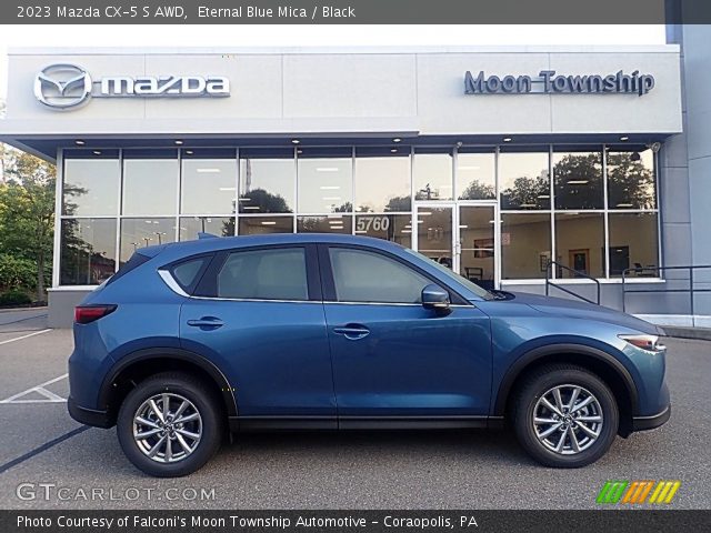 2023 Mazda CX-5 S AWD in Eternal Blue Mica