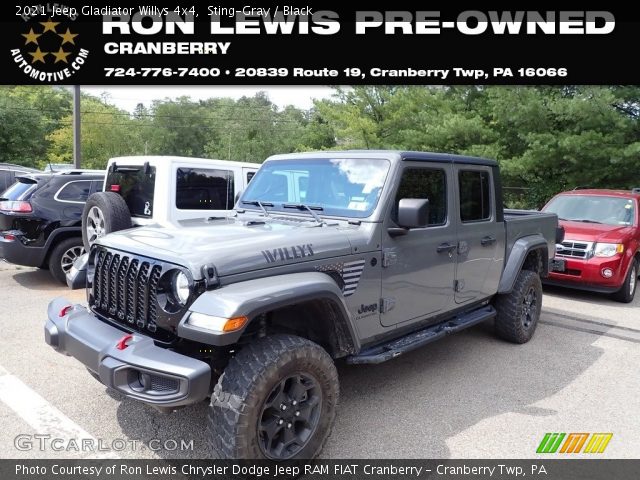 2021 Jeep Gladiator Willys 4x4 in Sting-Gray