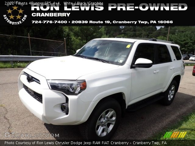 2022 Toyota 4Runner SR5 4x4 in White