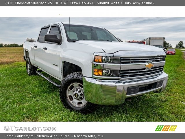 2016 Chevrolet Silverado 2500HD WT Crew Cab 4x4 in Summit White
