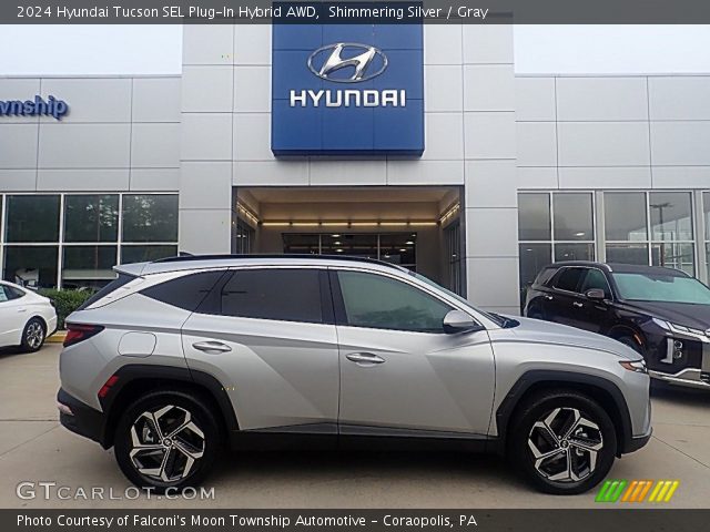 2024 Hyundai Tucson SEL Plug-In Hybrid AWD in Shimmering Silver