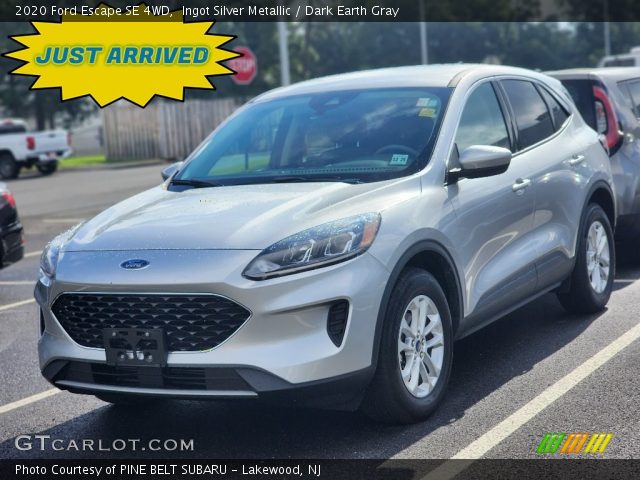 2020 Ford Escape SE 4WD in Ingot Silver Metallic