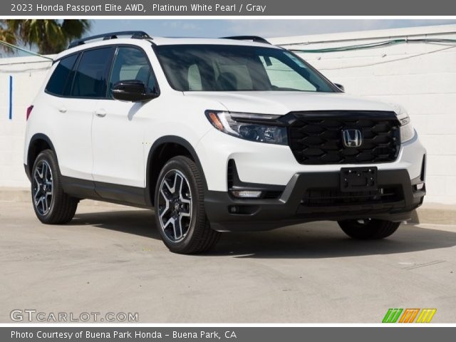 2023 Honda Passport Elite AWD in Platinum White Pearl