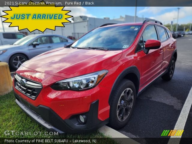 2021 Subaru Crosstrek Premium in Pure Red