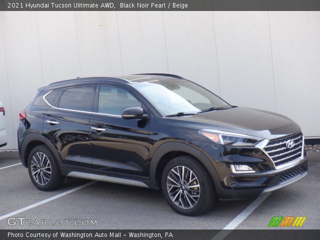 2021 Hyundai Tucson Ulitimate AWD in Black Noir Pearl