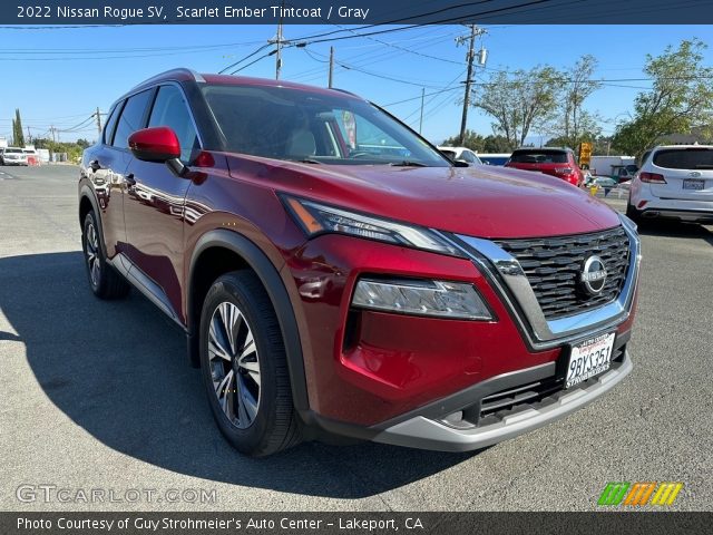 2022 Nissan Rogue SV in Scarlet Ember Tintcoat