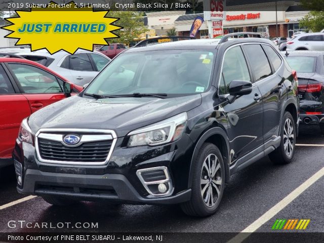 2019 Subaru Forester 2.5i Limited in Crystal Black Silica