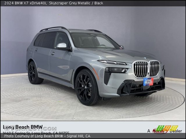 2024 BMW X7 xDrive40i in Skyscraper Grey Metallic