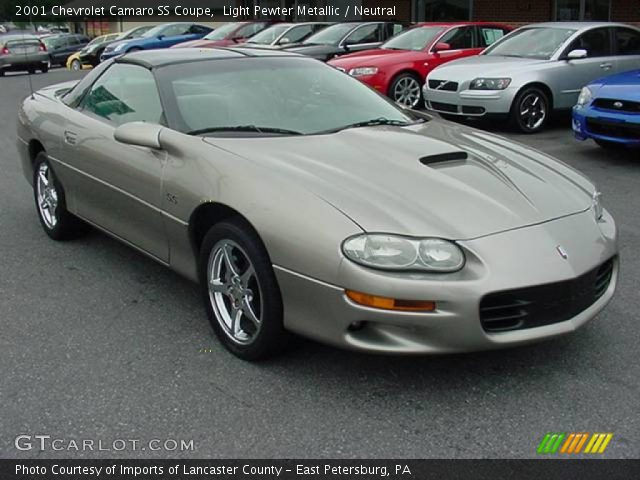 2001 Chevrolet Camaro SS Coupe in Light Pewter Metallic