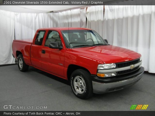 2001 Chevrolet Silverado 1500 Extended Cab in Victory Red