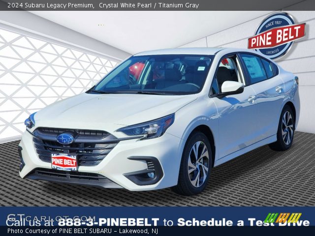 2024 Subaru Legacy Premium in Crystal White Pearl