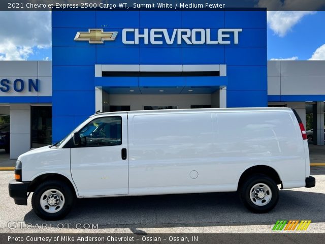 2021 Chevrolet Express 2500 Cargo WT in Summit White