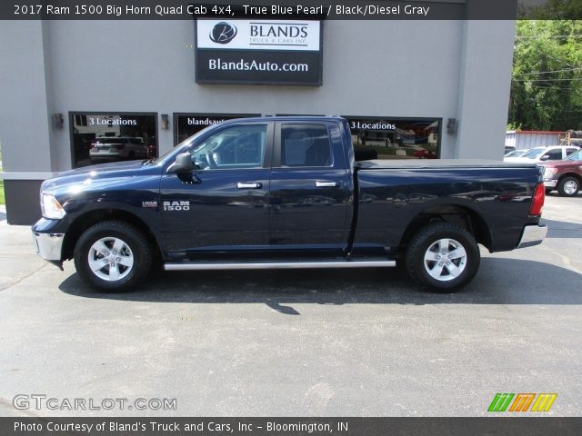 2017 Ram 1500 Big Horn Quad Cab 4x4 in True Blue Pearl