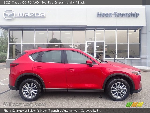 2023 Mazda CX-5 S AWD in Soul Red Crystal Metallic
