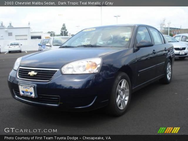 2003 Chevrolet Malibu Sedan in Dark Tropic Teal Metallic