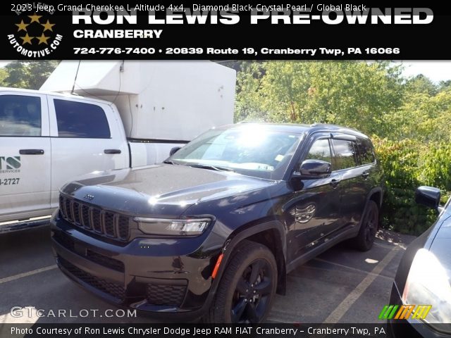 2023 Jeep Grand Cherokee L Altitude 4x4 in Diamond Black Crystal Pearl