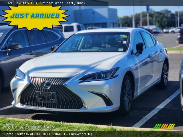 2020 Lexus ES 350 in Eminent White Pearl