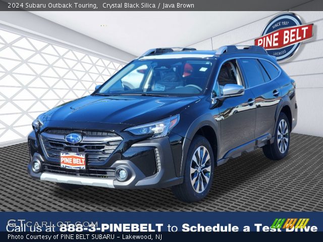 2024 Subaru Outback Touring in Crystal Black Silica