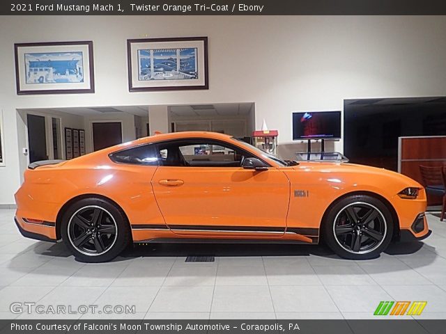 2021 Ford Mustang Mach 1 in Twister Orange Tri-Coat