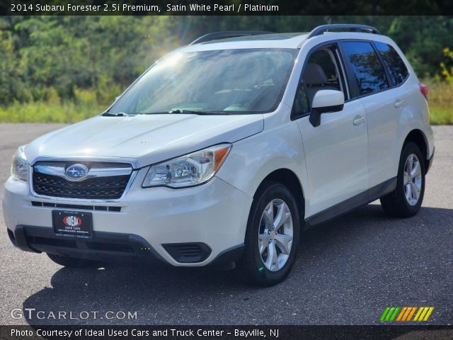 2014 Subaru Forester 2.5i Premium in Satin White Pearl