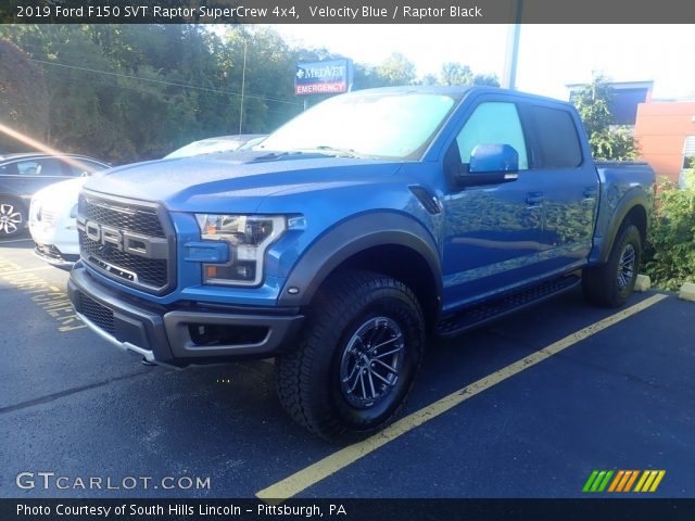 2019 Ford F150 SVT Raptor SuperCrew 4x4 in Velocity Blue