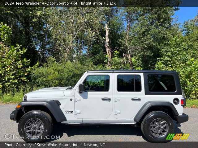 2024 Jeep Wrangler 4-Door Sport S 4x4 in Bright White