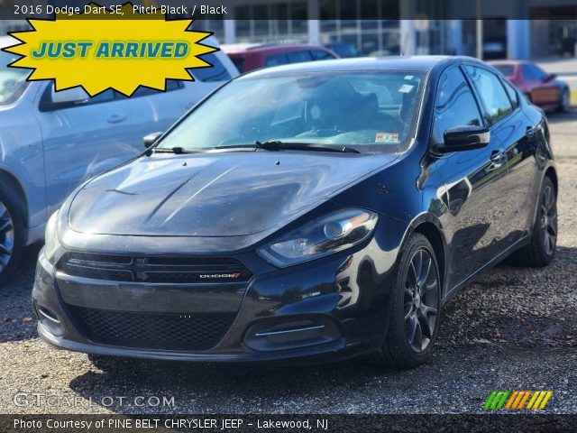2016 Dodge Dart SE in Pitch Black