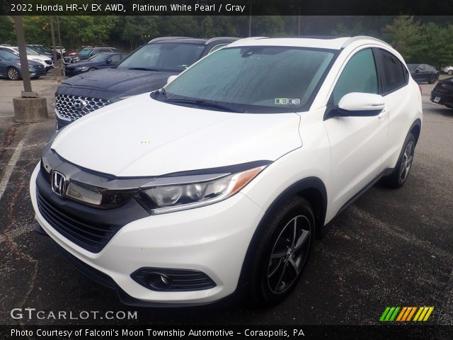 2022 Honda HR-V EX AWD in Platinum White Pearl