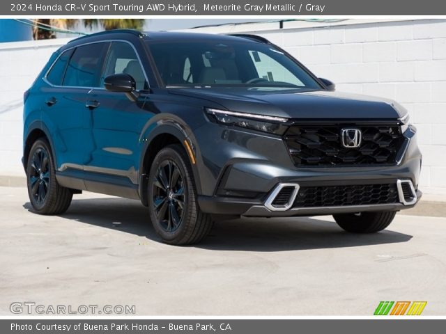 2024 Honda CR-V Sport Touring AWD Hybrid in Meteorite Gray Metallic