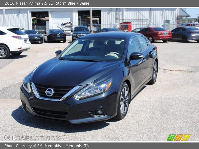 2016 Nissan Altima 2.5 SL in Storm Blue
