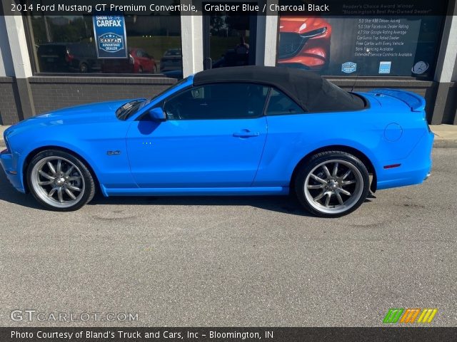 2014 Ford Mustang GT Premium Convertible in Grabber Blue