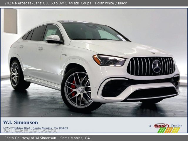 2024 Mercedes-Benz GLE 63 S AMG 4Matic Coupe in Polar White