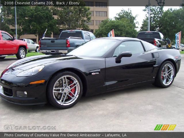 2008 Chevrolet Corvette Z06 in Black
