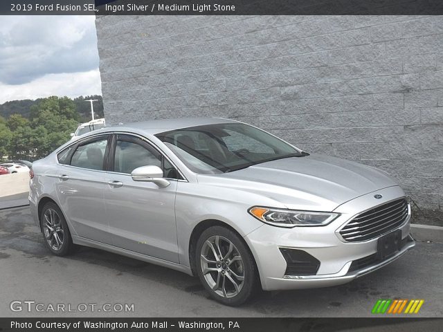 2019 Ford Fusion SEL in Ingot Silver