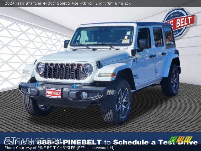 2024 Jeep Wrangler 4-Door Sport S 4xe Hybrid in Bright White