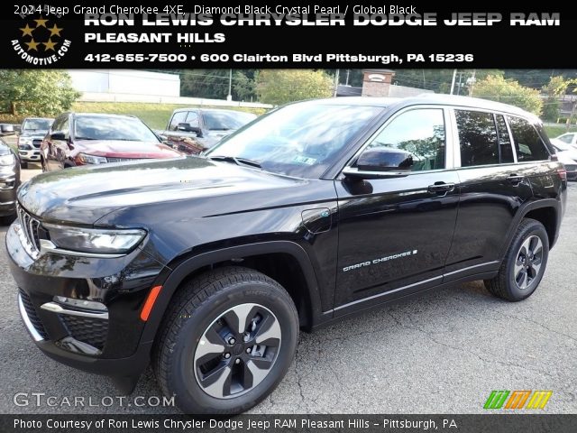 2024 Jeep Grand Cherokee 4XE in Diamond Black Crystal Pearl