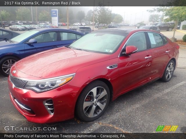 2017 Kia Optima SX in Remington Red