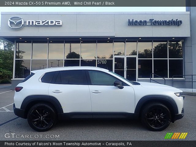 2024 Mazda CX-50 S Premium AWD in Wind Chill Pearl