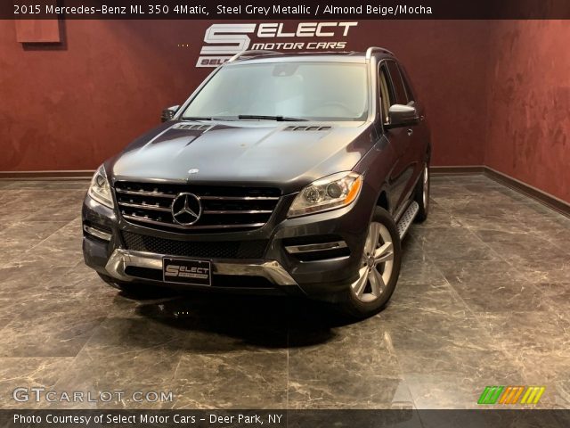 2015 Mercedes-Benz ML 350 4Matic in Steel Grey Metallic