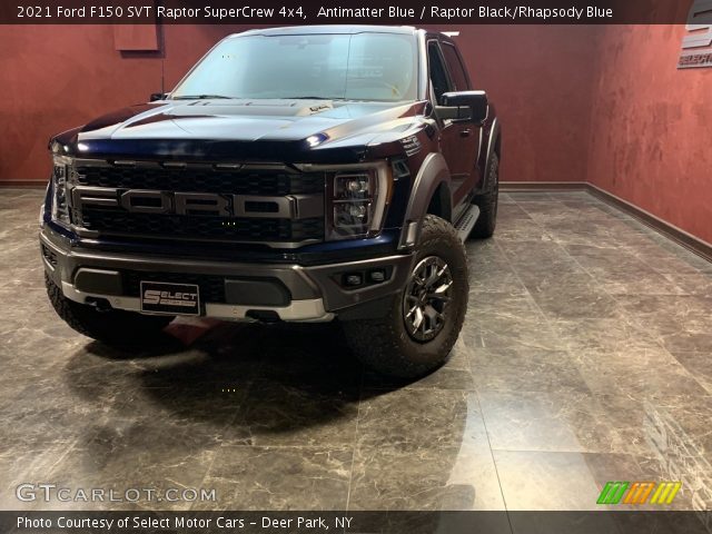 2021 Ford F150 SVT Raptor SuperCrew 4x4 in Antimatter Blue