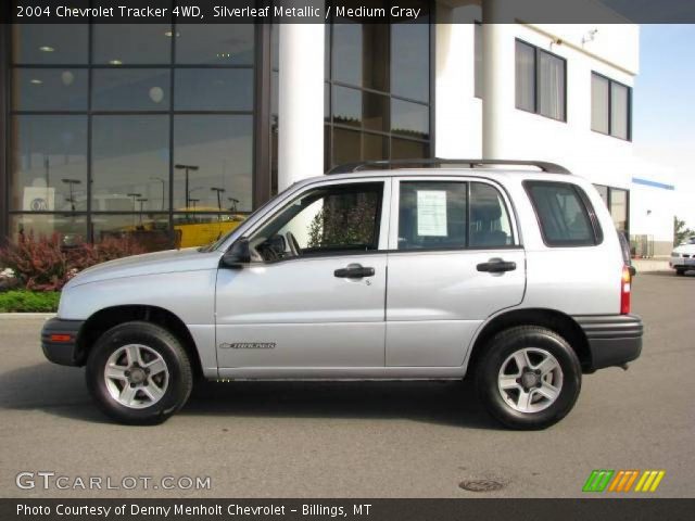 2004 Chevrolet Tracker 4WD in Silverleaf Metallic