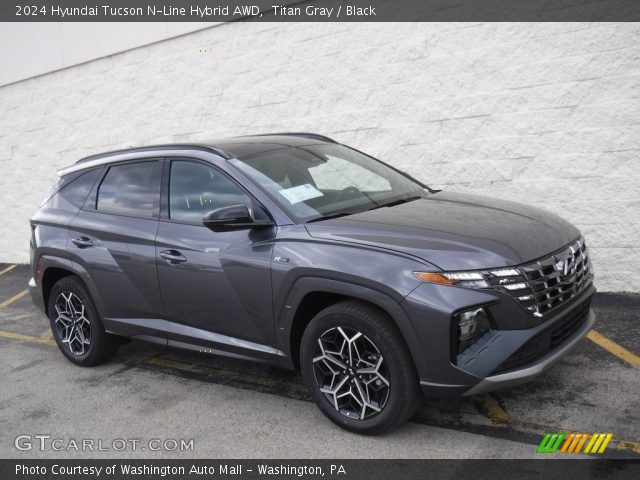 2024 Hyundai Tucson N-Line Hybrid AWD in Titan Gray