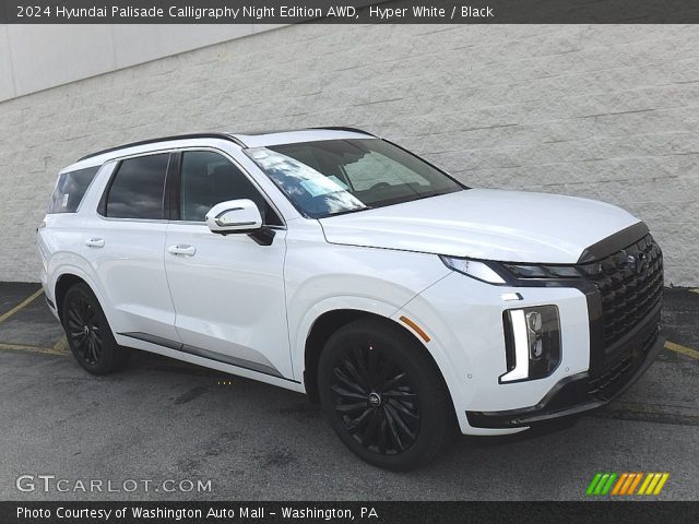 2024 Hyundai Palisade Calligraphy Night Edition AWD in Hyper White