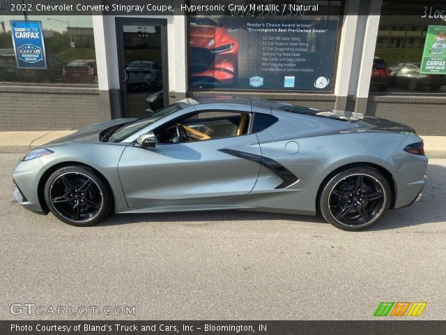 2022 Chevrolet Corvette Stingray Coupe in Hypersonic Gray Metallic